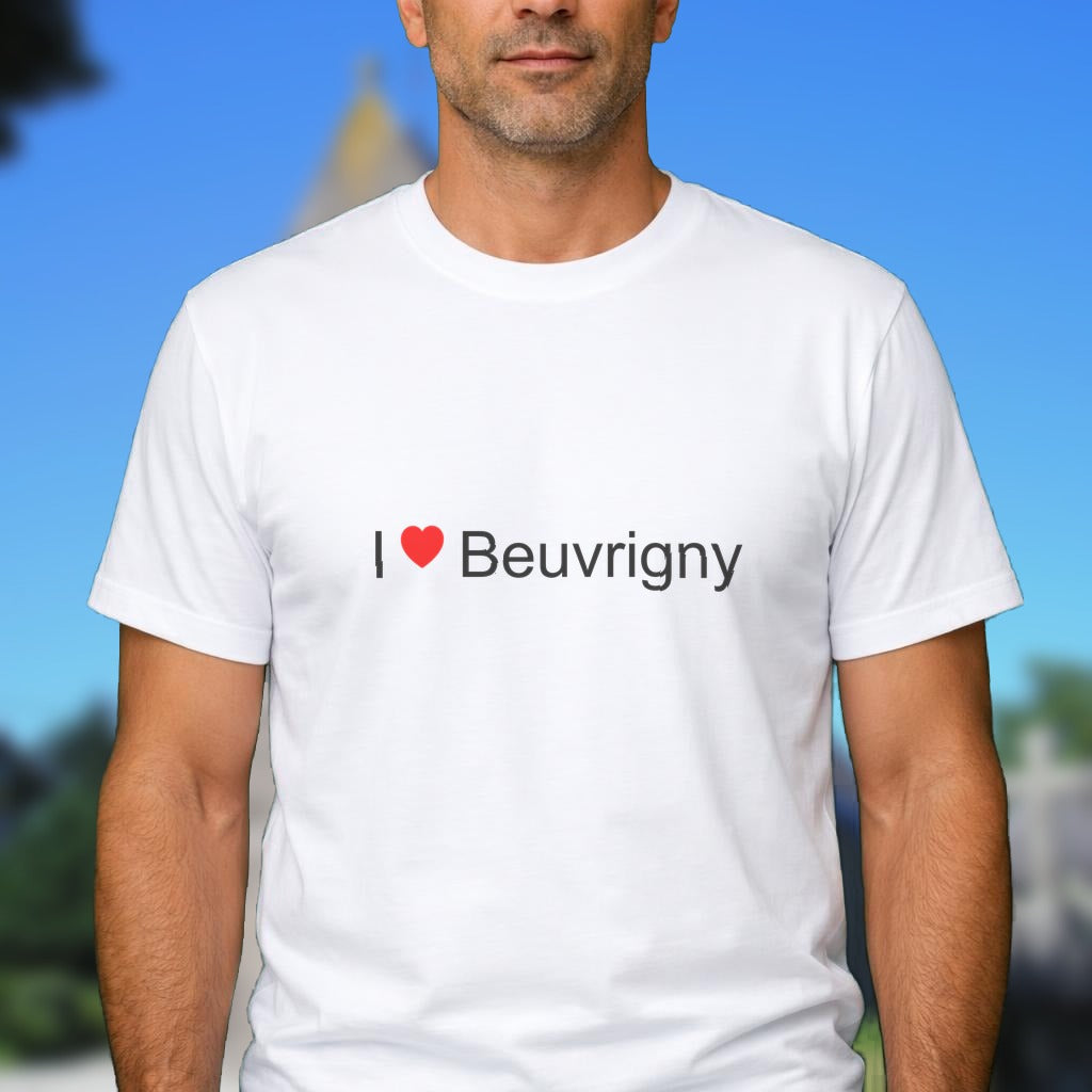 T-shirt I love beuvrigny