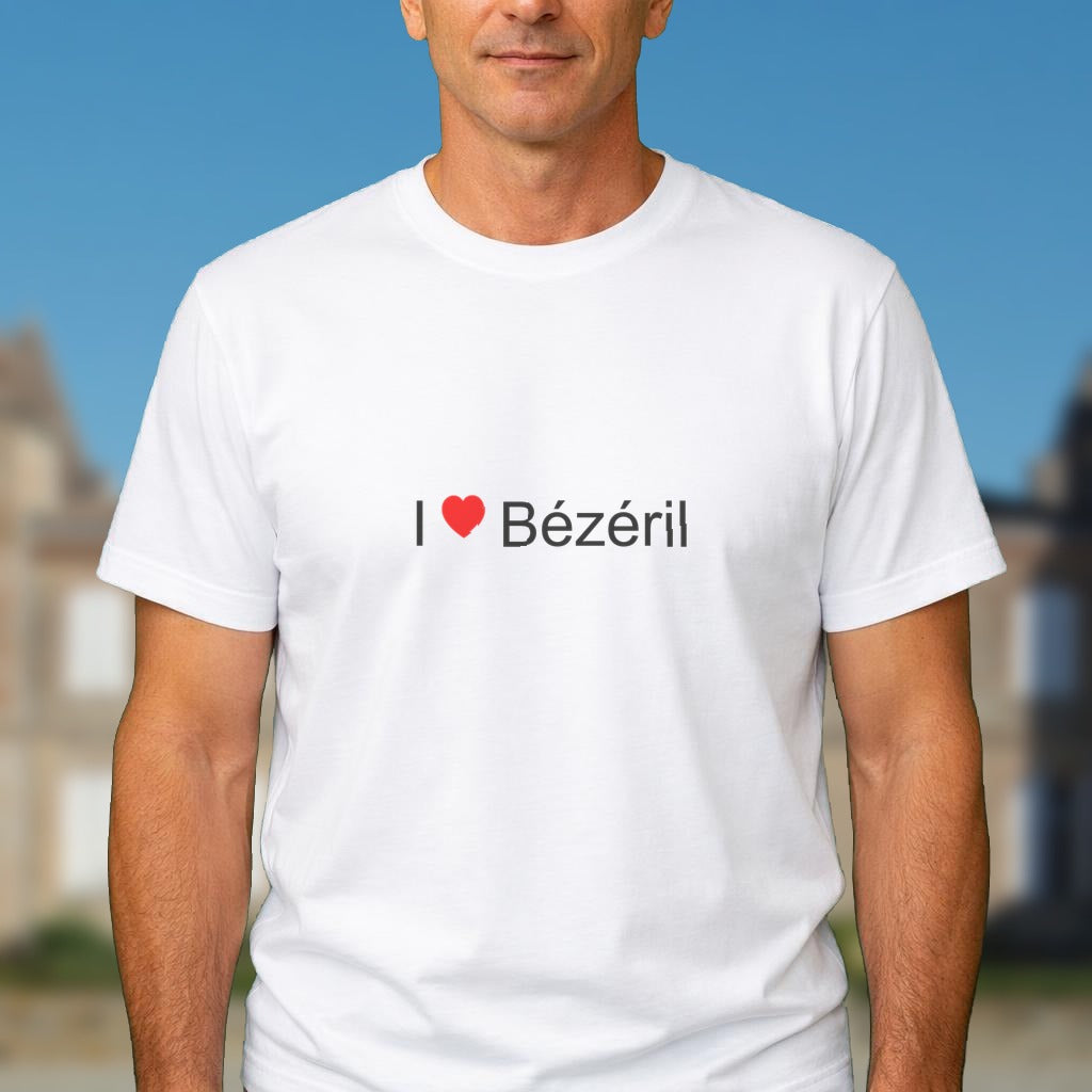 T-shirt I love bézéril