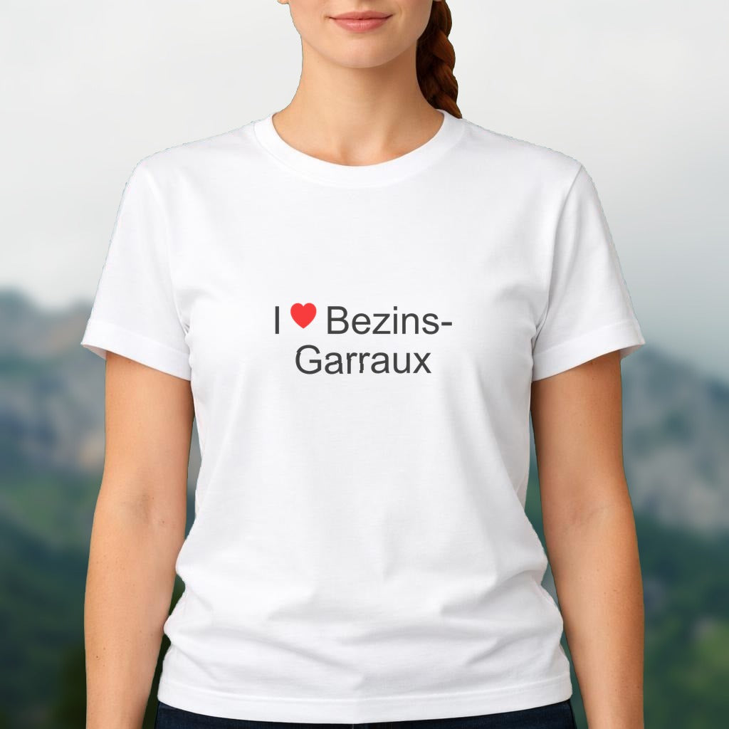 T-shirt I love bezins-garraux