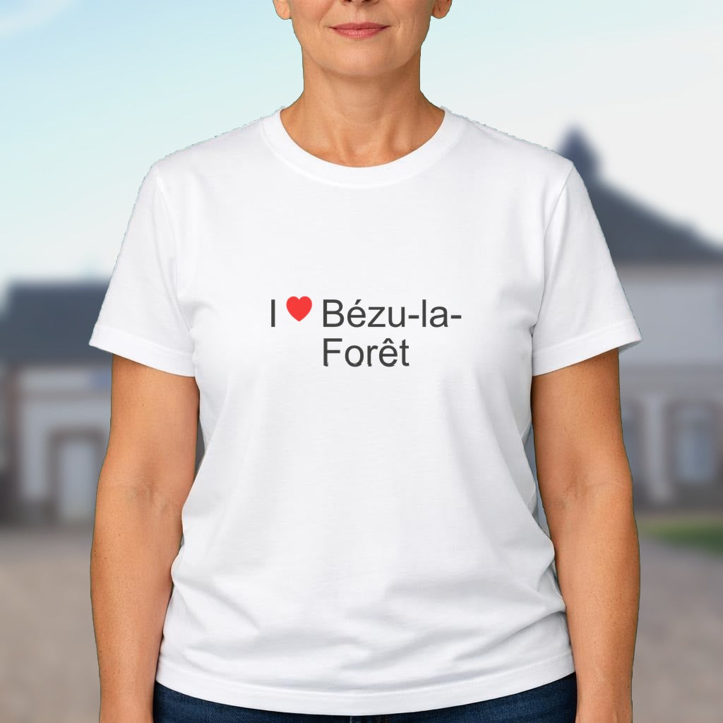 T-shirt I love bézu-la-forêt