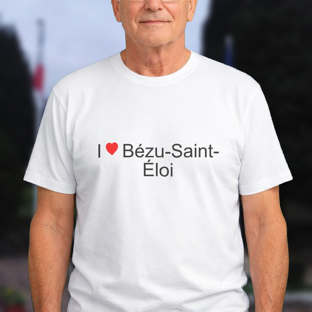 T-shirt I love bézu-saint-éloi