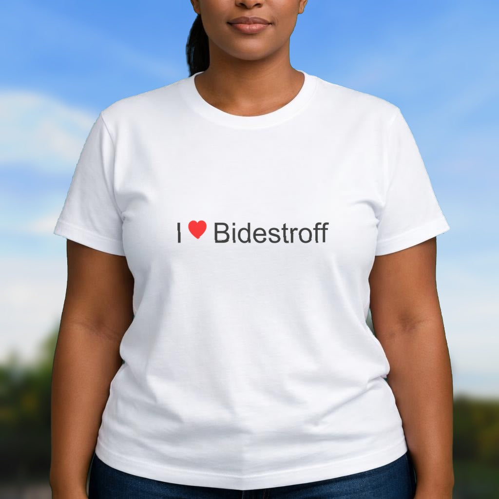 T-shirt I love bidestroff