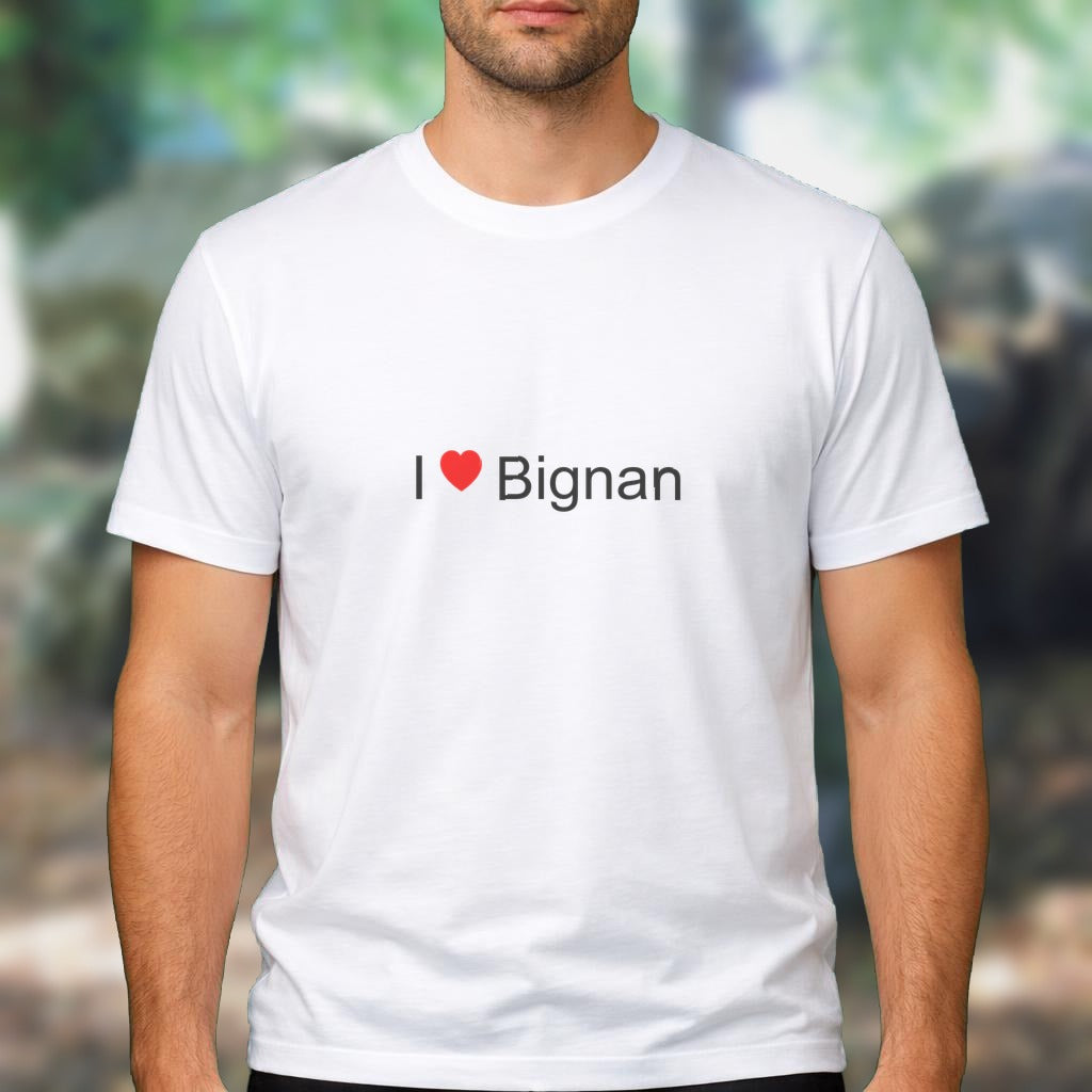 T-shirt I love bignan