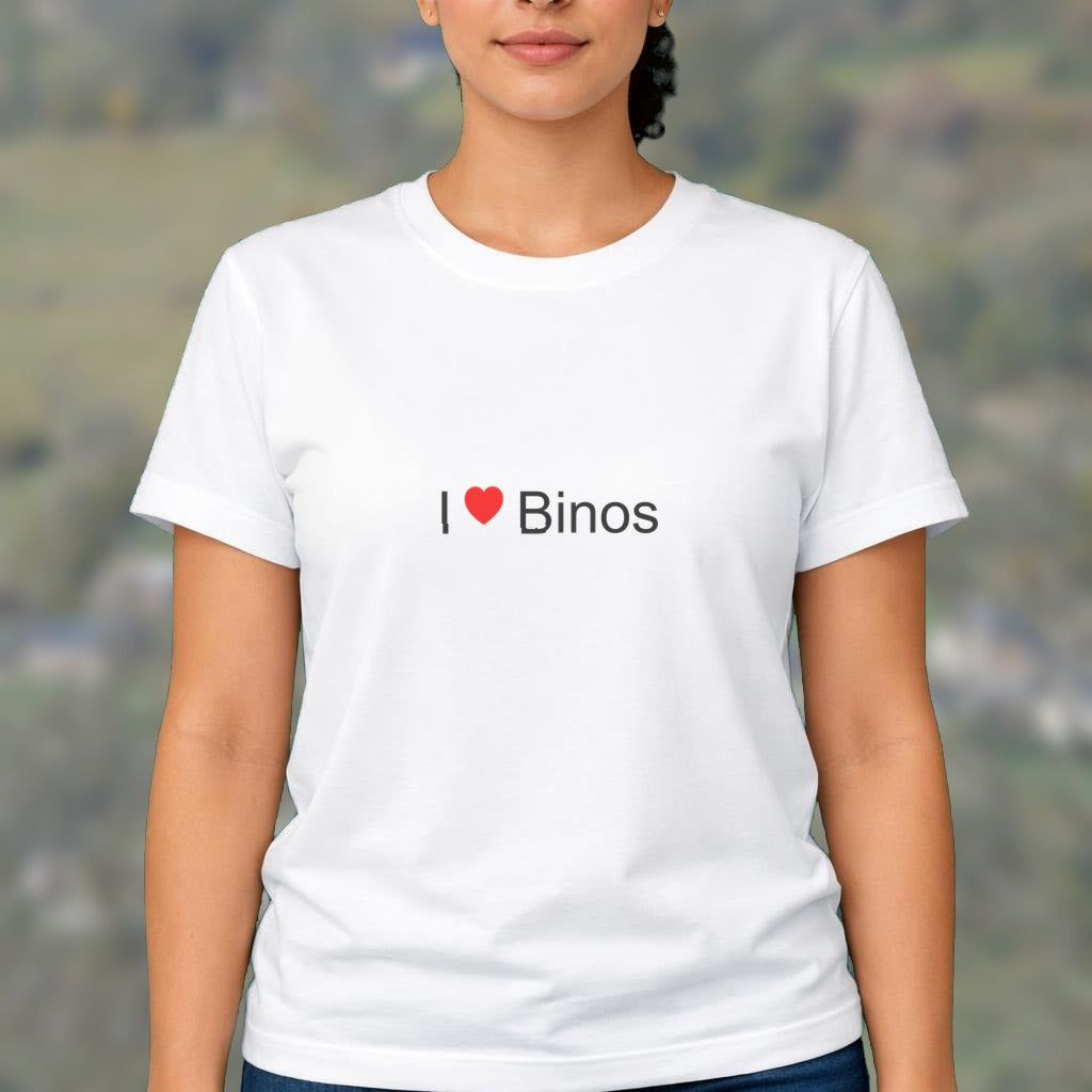 T-shirt I love binos