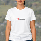 T-shirt I love binos