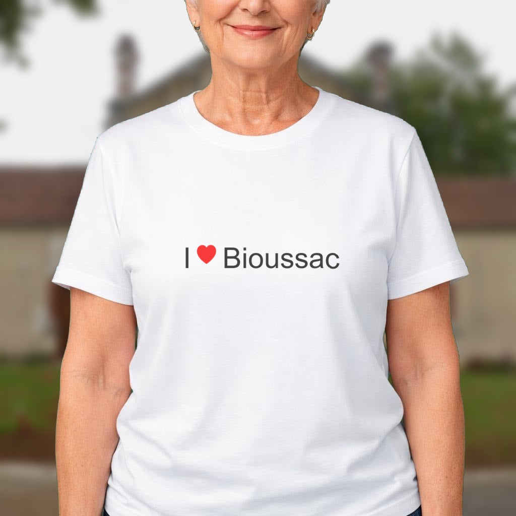 T-shirt I love bioussac