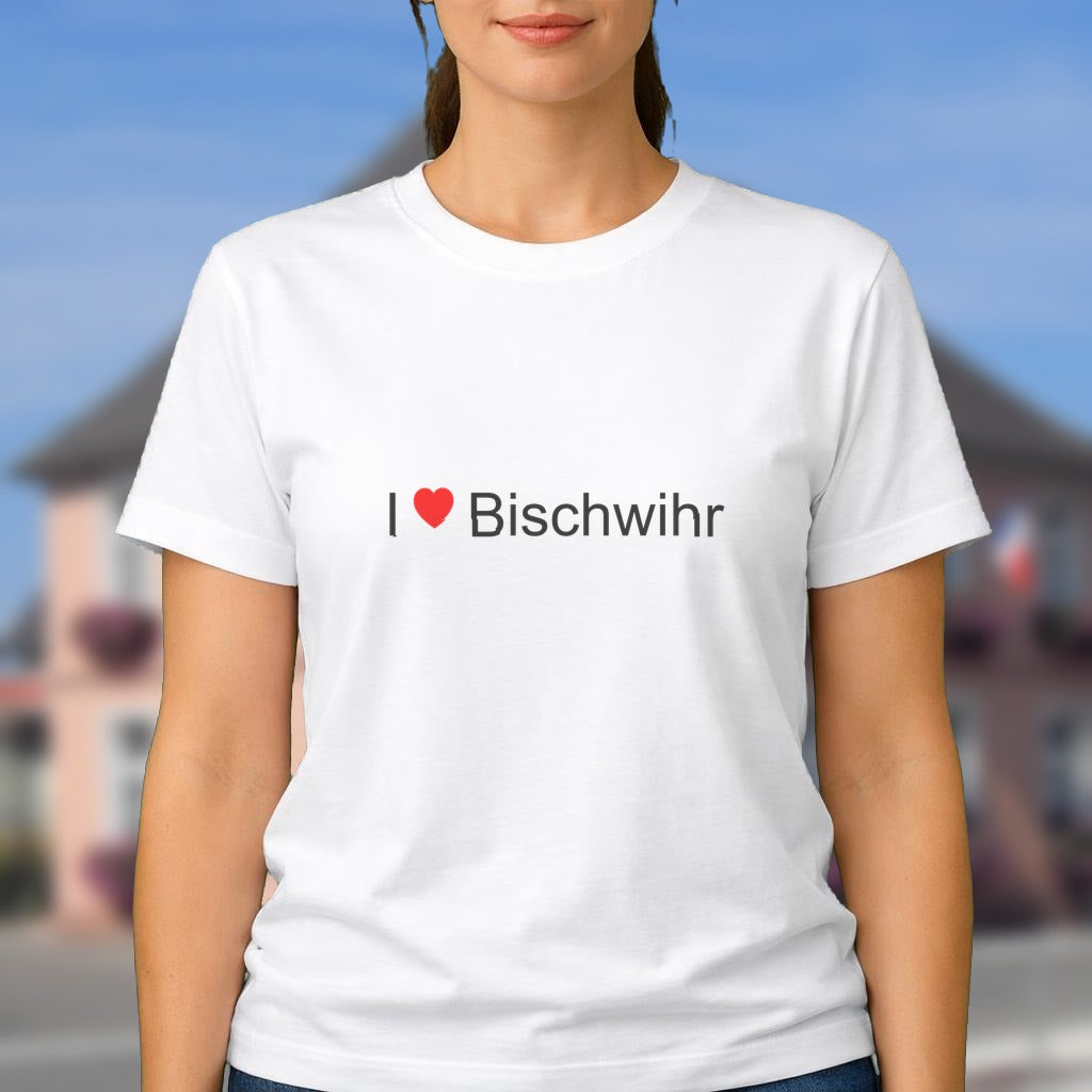 T-shirt I love bischwihr