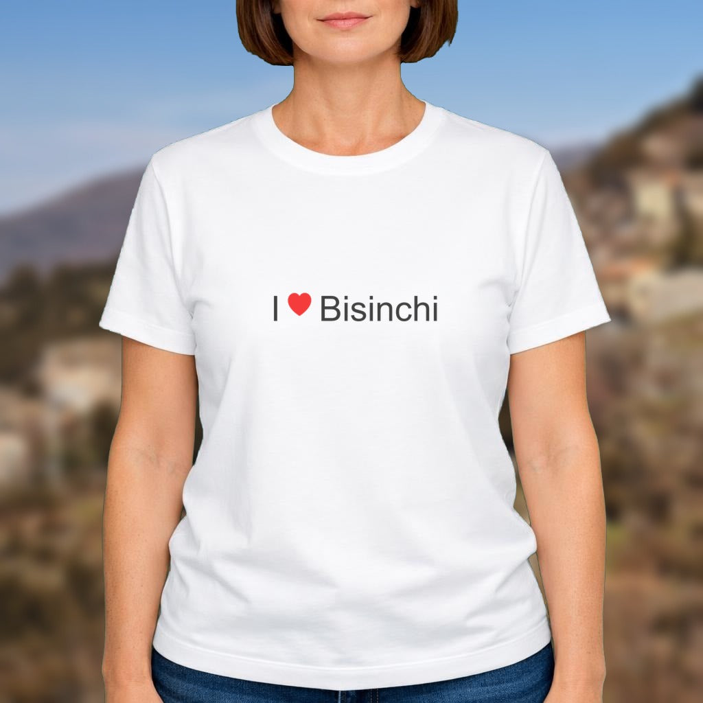 T-shirt I love bisinchi