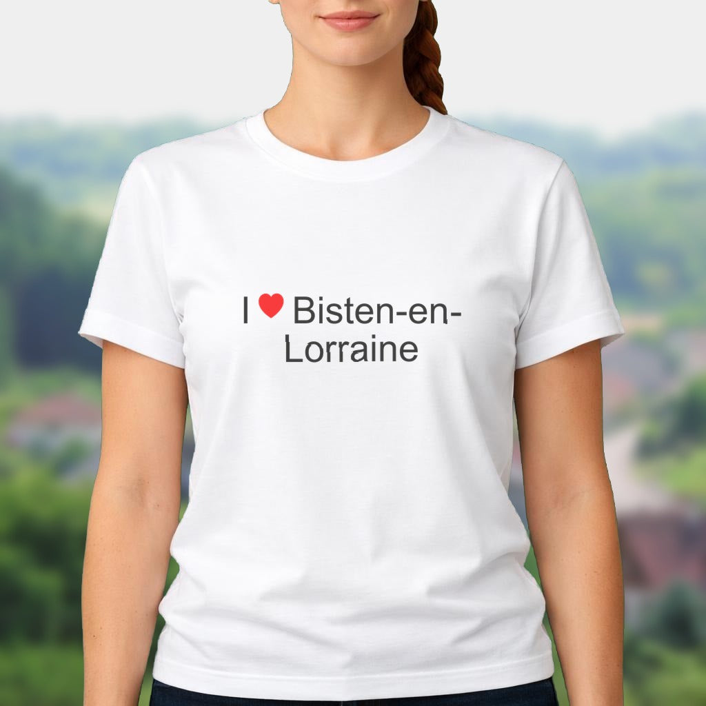 T-shirt I love bisten-en-lorraine