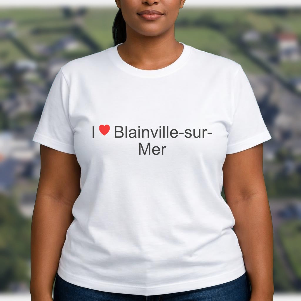 T-shirt I love blainville-sur-mer