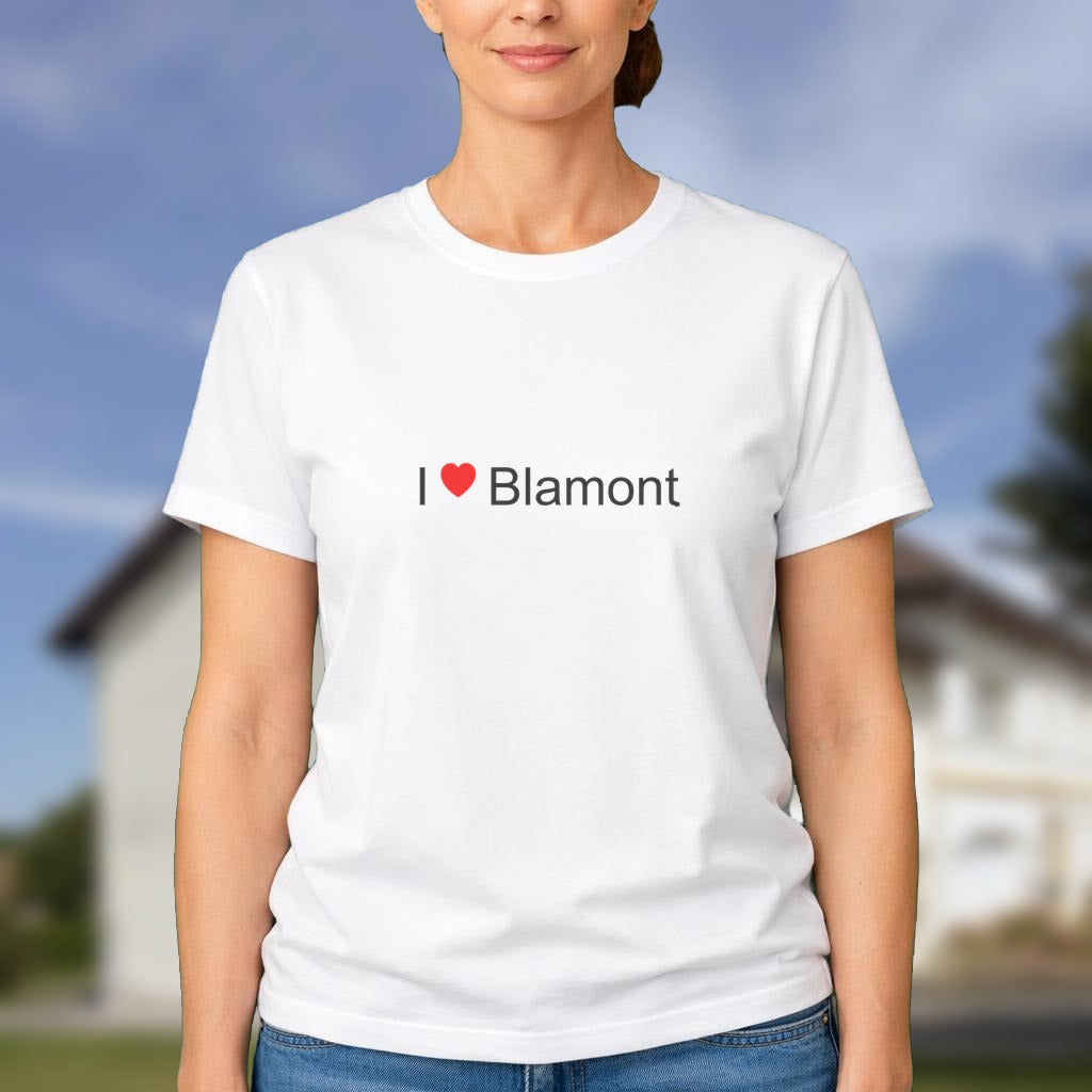 T-shirt I love blamont