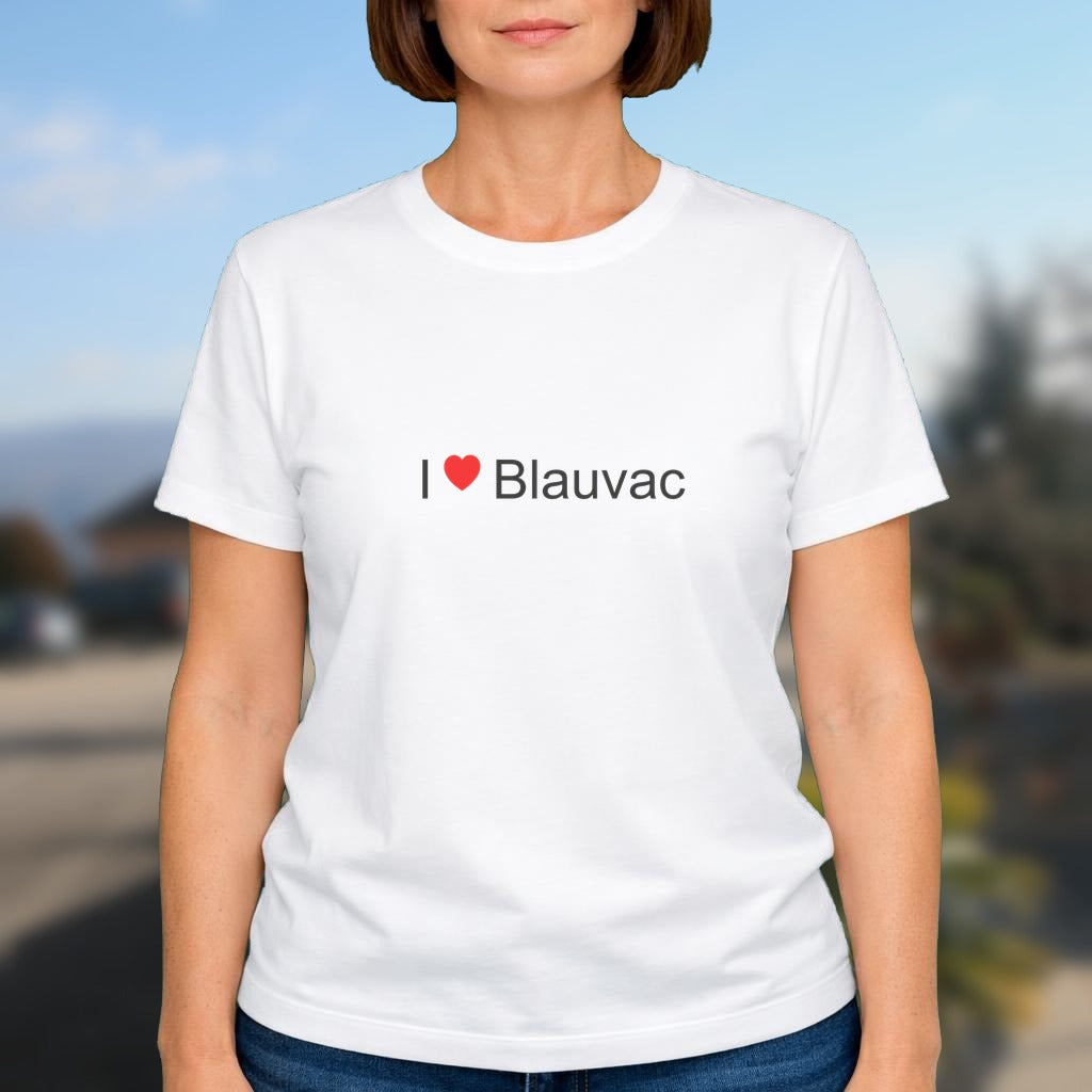 T-shirt I love blauvac
