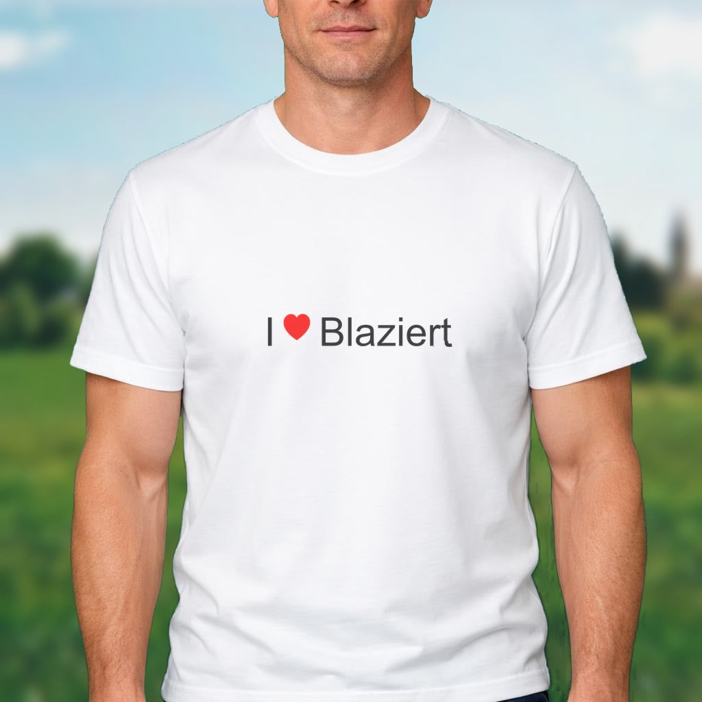 T-shirt I love blaziert