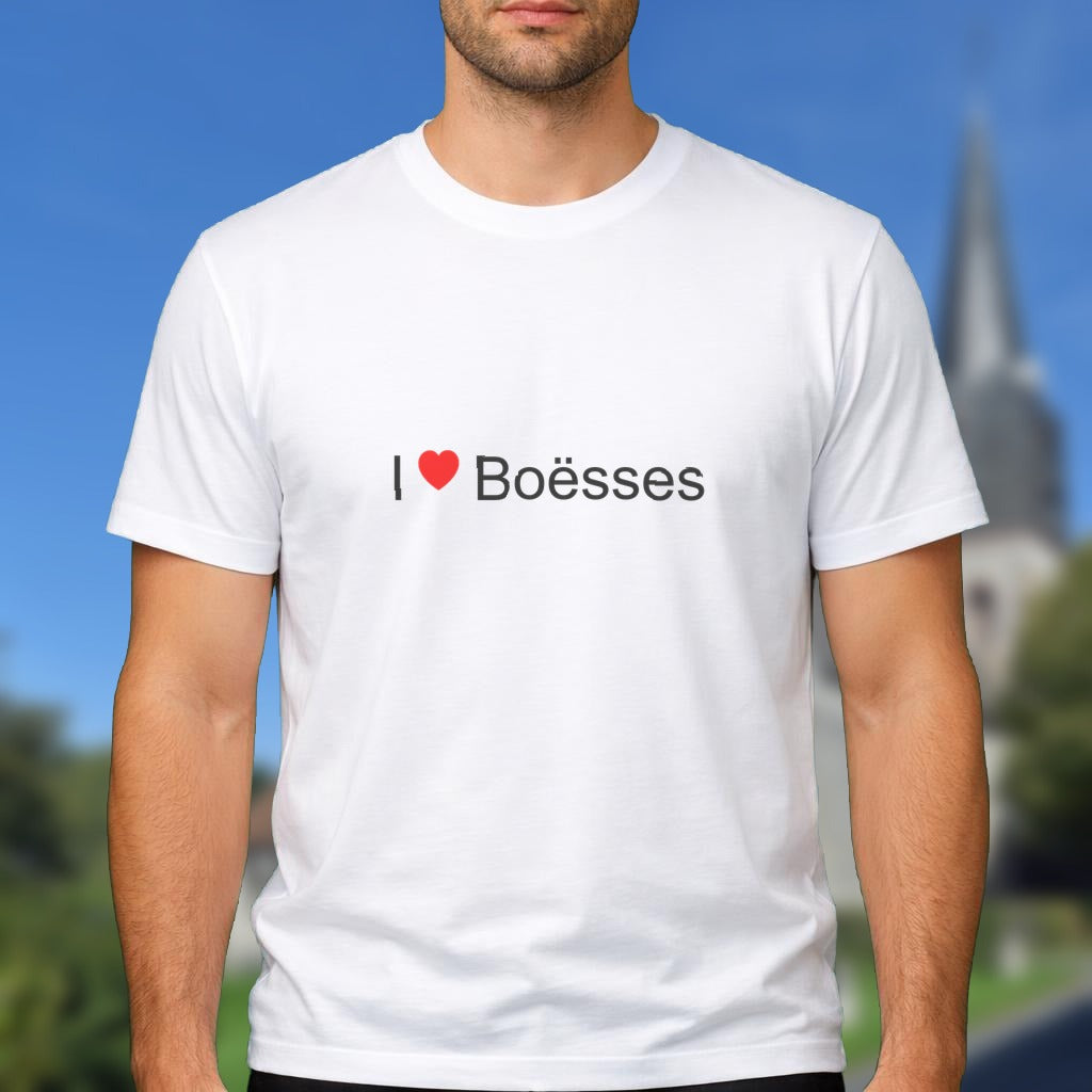 T-shirt I love boësses
