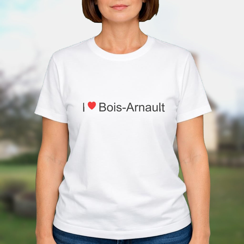 T-shirt I love bois-arnault