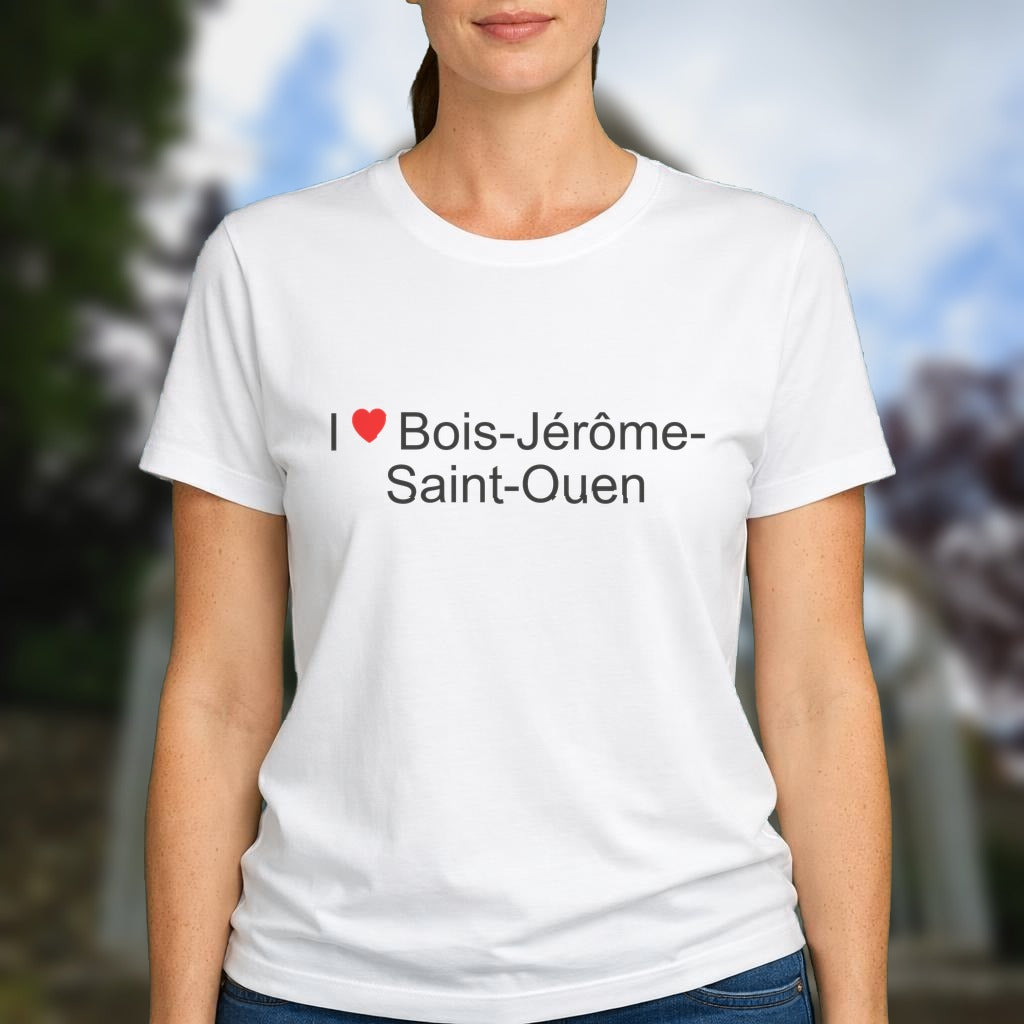 T-shirt I love bois-jérôme-saint-ouen