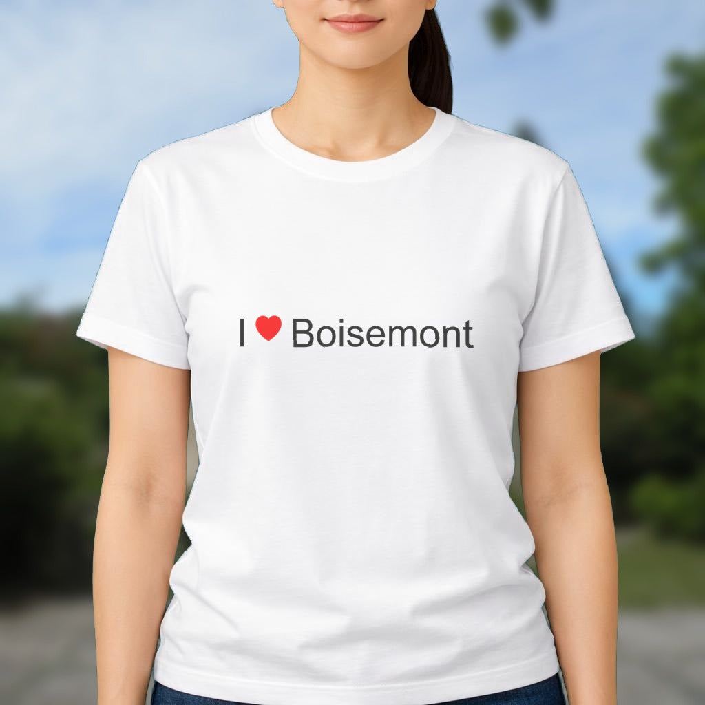T-shirt I love boisemont