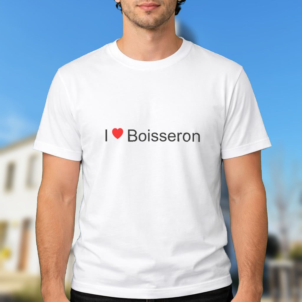 T-shirt I love boisseron