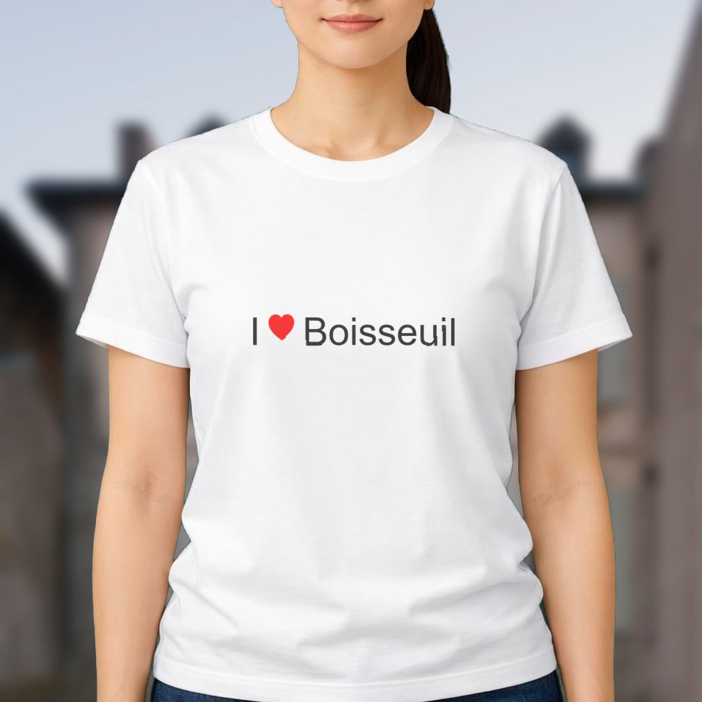 T-shirt I love boisseuil