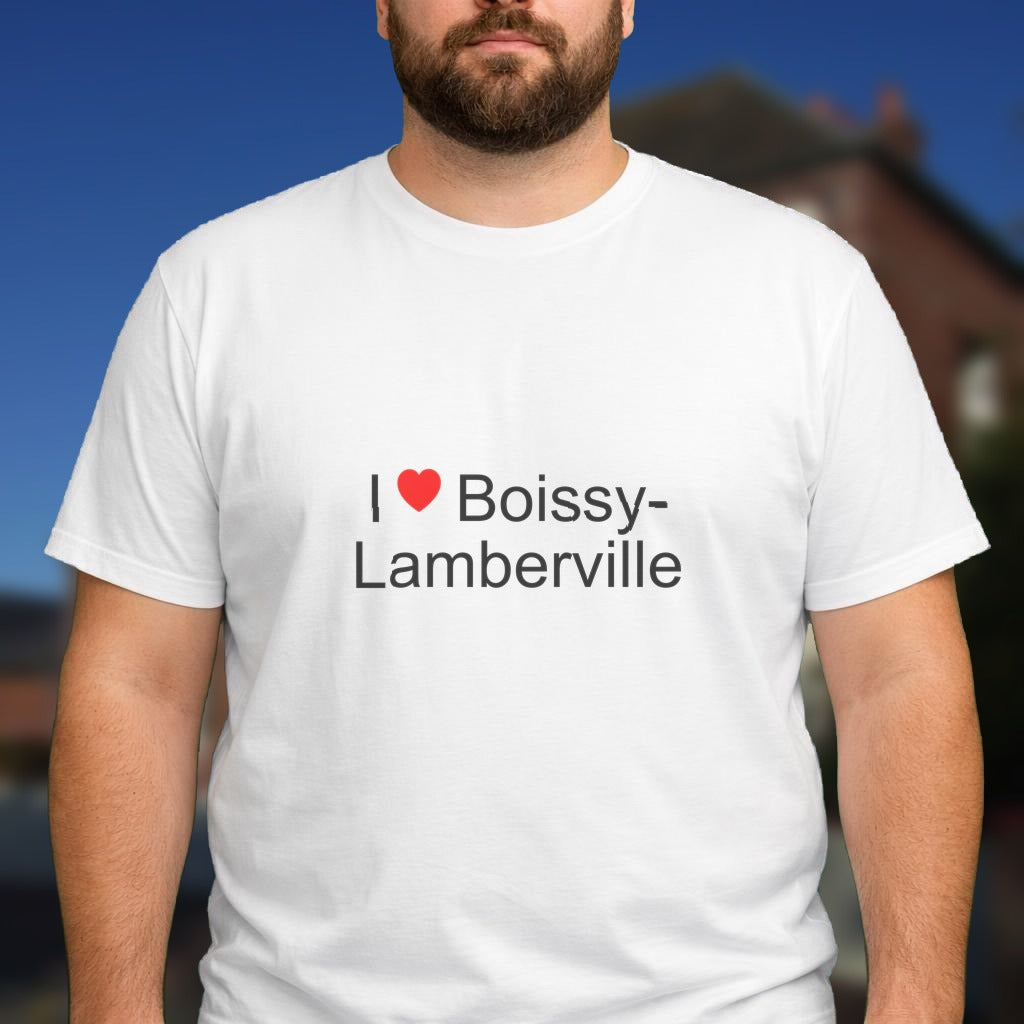 T-shirt I love boissy-lamberville