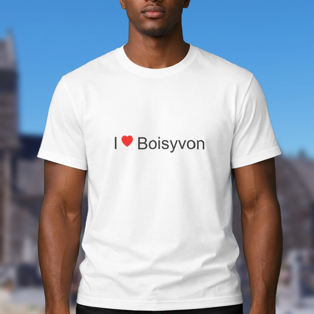 T-shirt I love boisyvon