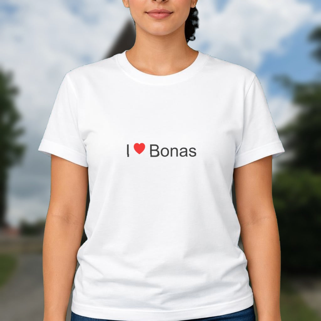 T-shirt I love bonas