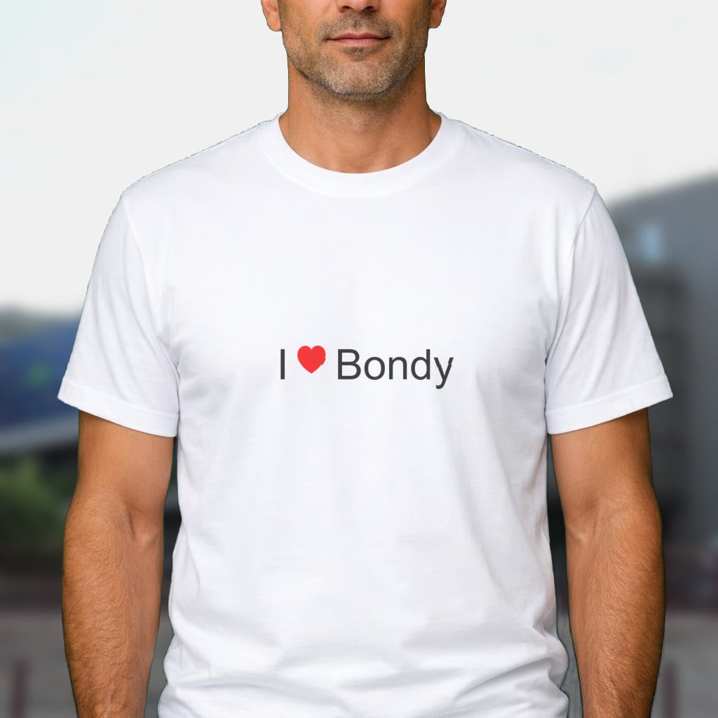 T-shirt I love bondy