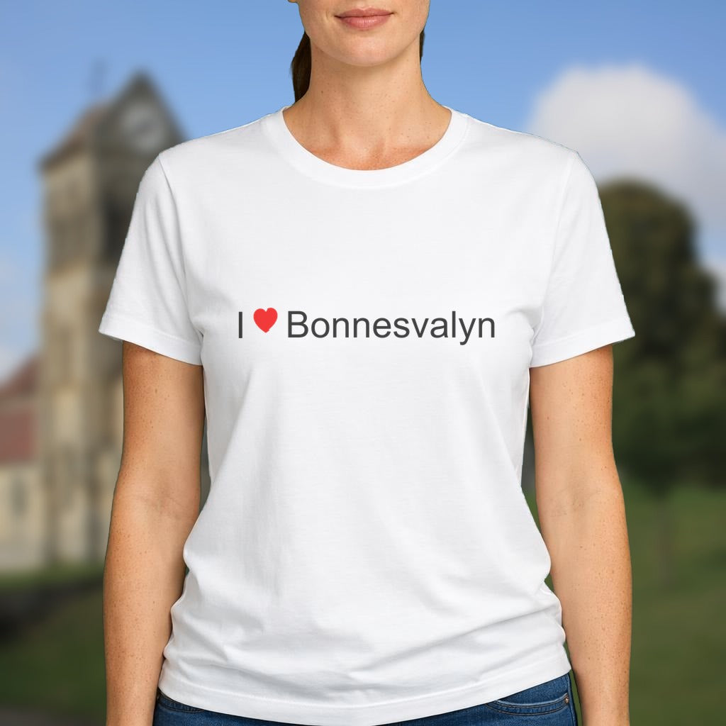 T-shirt I love bonnesvalyn