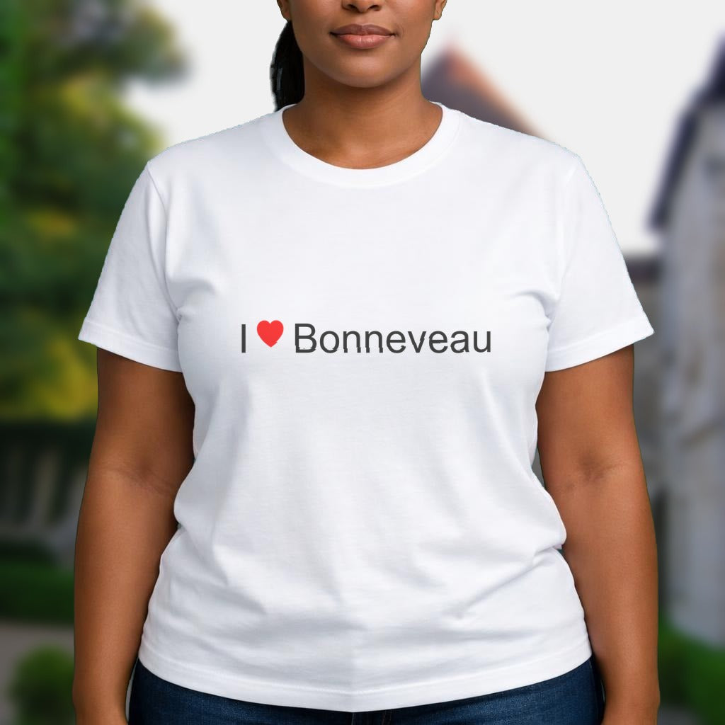 T-shirt I love bonneveau