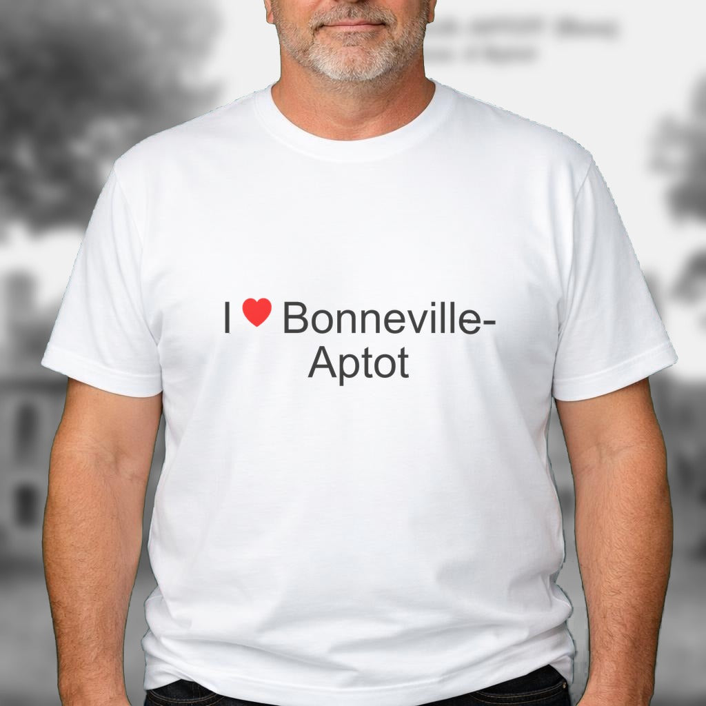 T-shirt I love bonneville-aptot