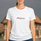T-shirt I love boron