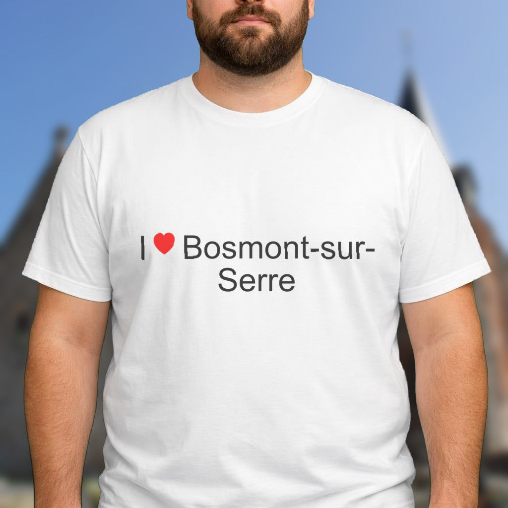 T-shirt I love bosmont-sur-serre