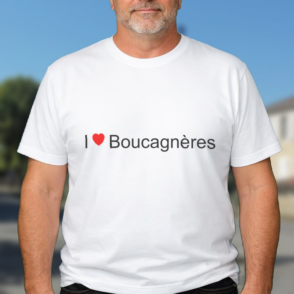 T-shirt I love boucagnères