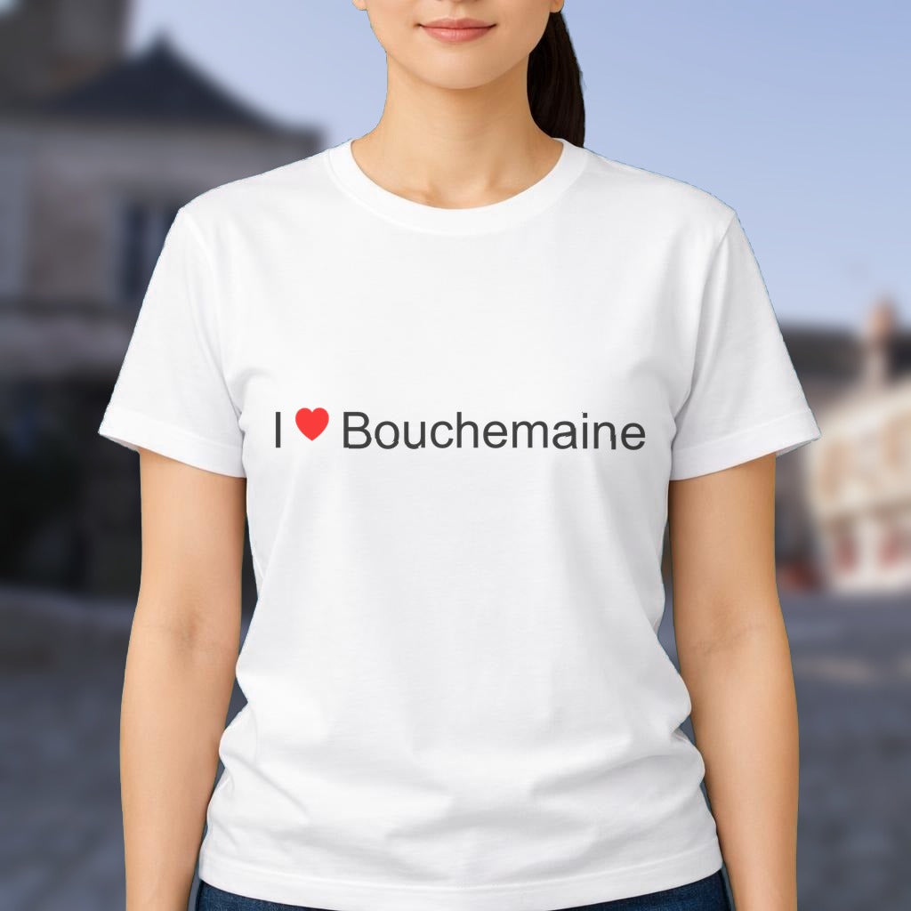 T-shirt I love bouchemaine