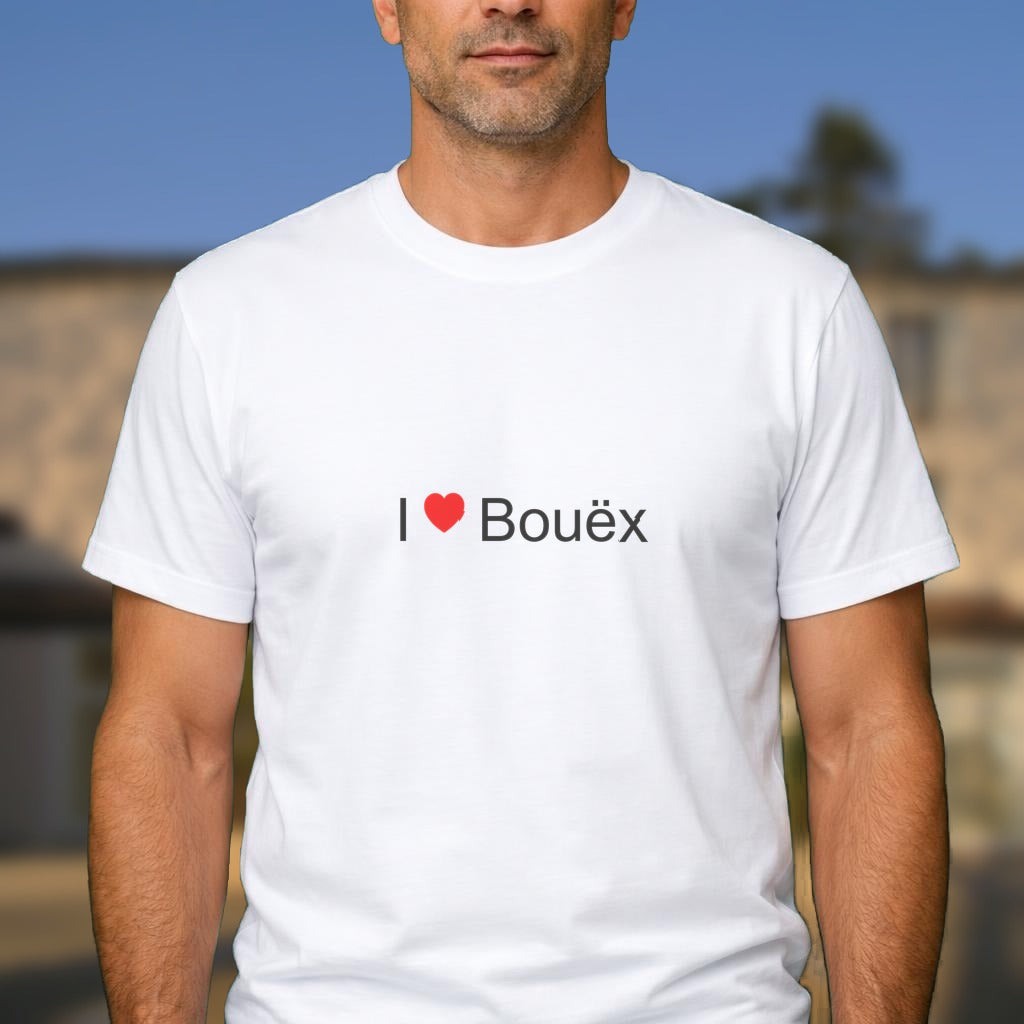 T-shirt I love bouëx