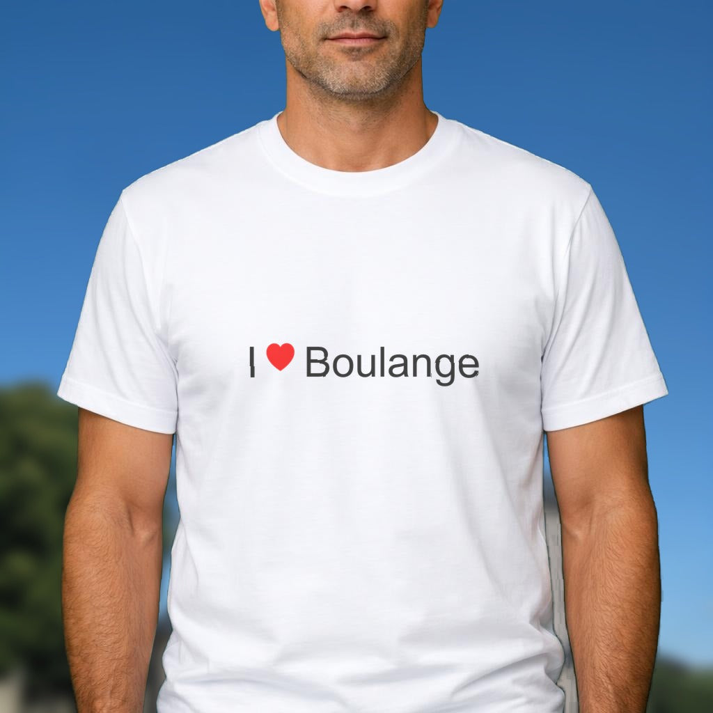 T-shirt I love boulange