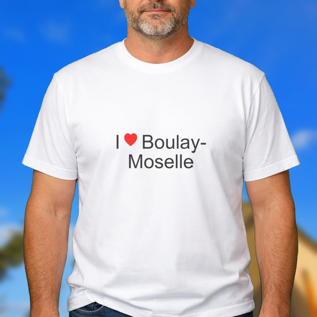 T-shirt I love boulay-moselle