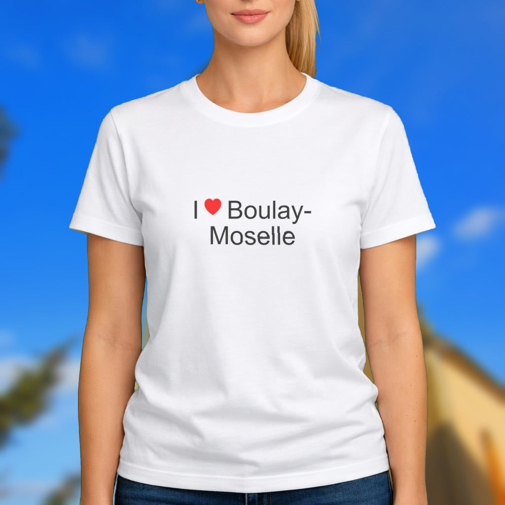 T-shirt I love boulay-moselle