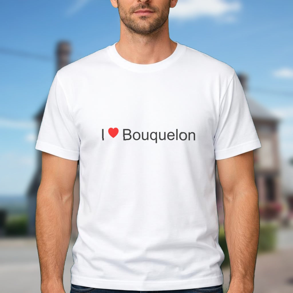 T-shirt I love bouquelon