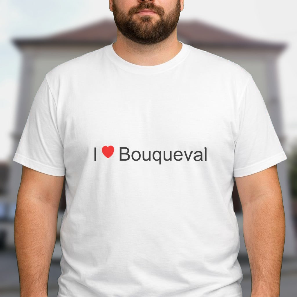 T-shirt I love bouqueval