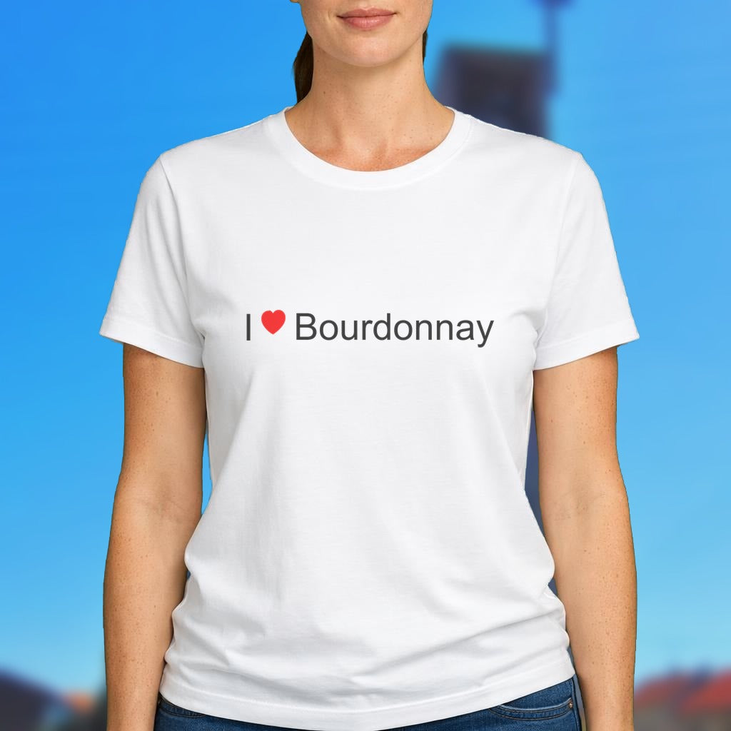 T-shirt I love bourdonnay
