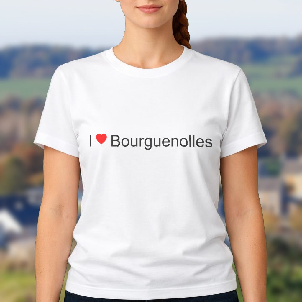 T-shirt I love bourguenolles