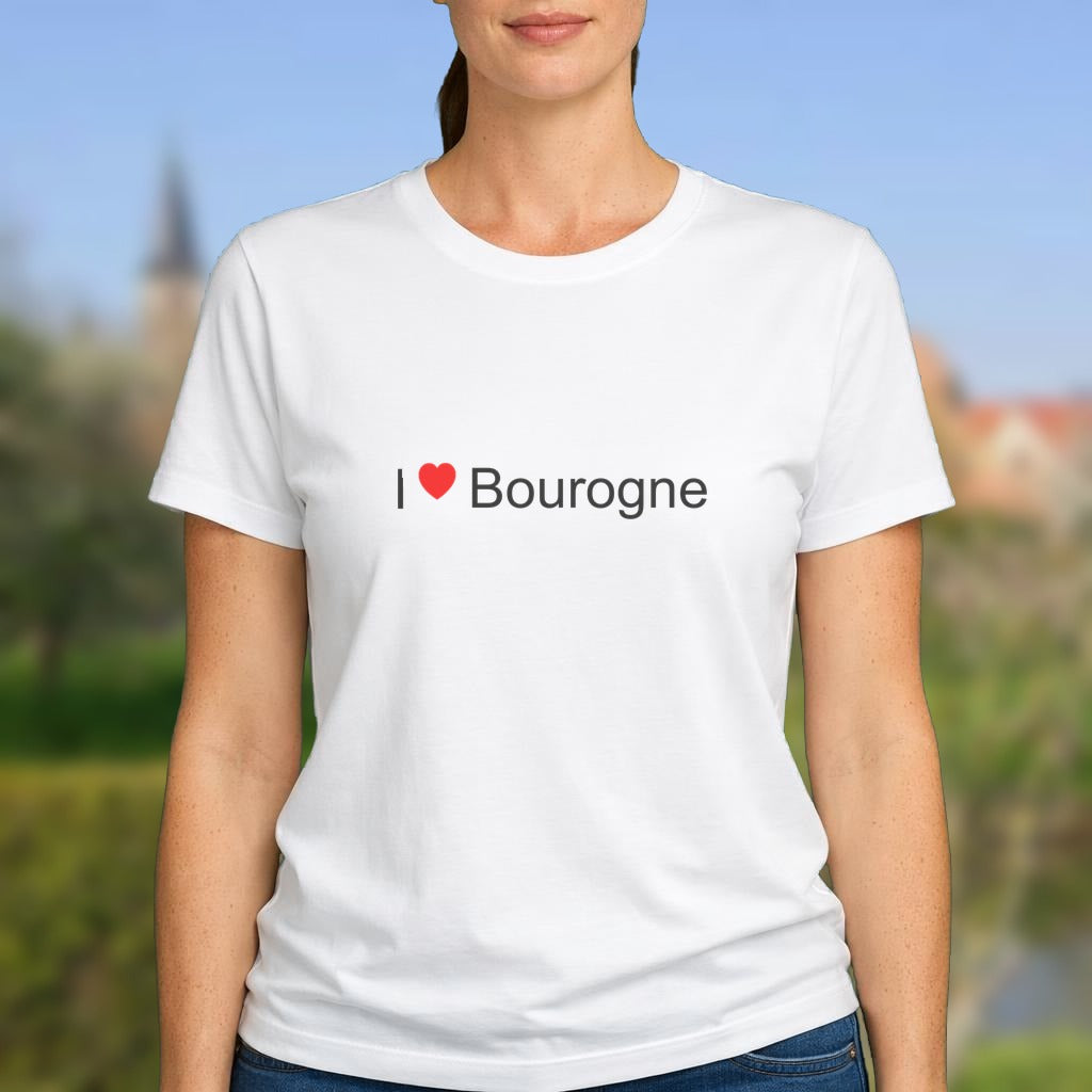 T-shirt I love bourogne