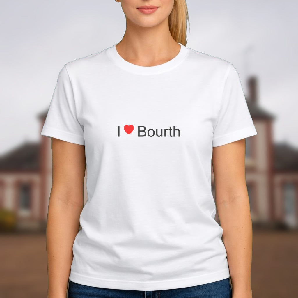 T-shirt I love bourth