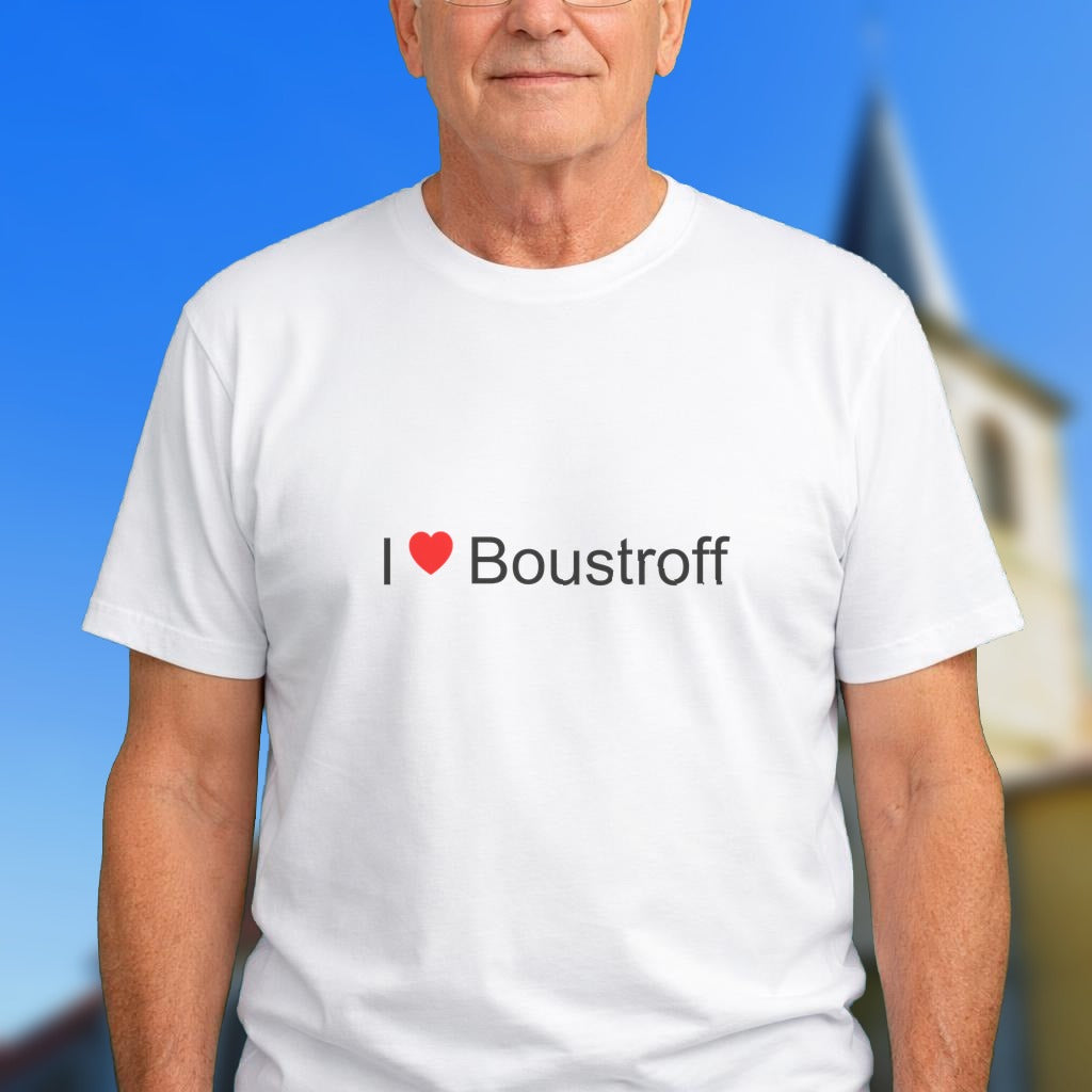 T-shirt I love boustroff
