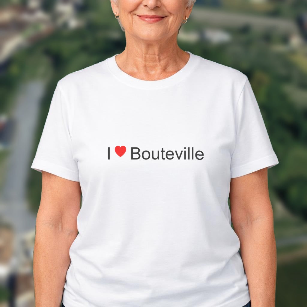 T-shirt I love bouteville