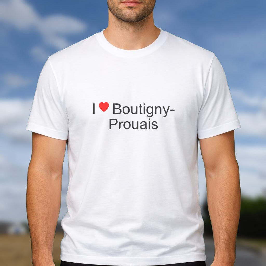 T-shirt I love boutigny-prouais