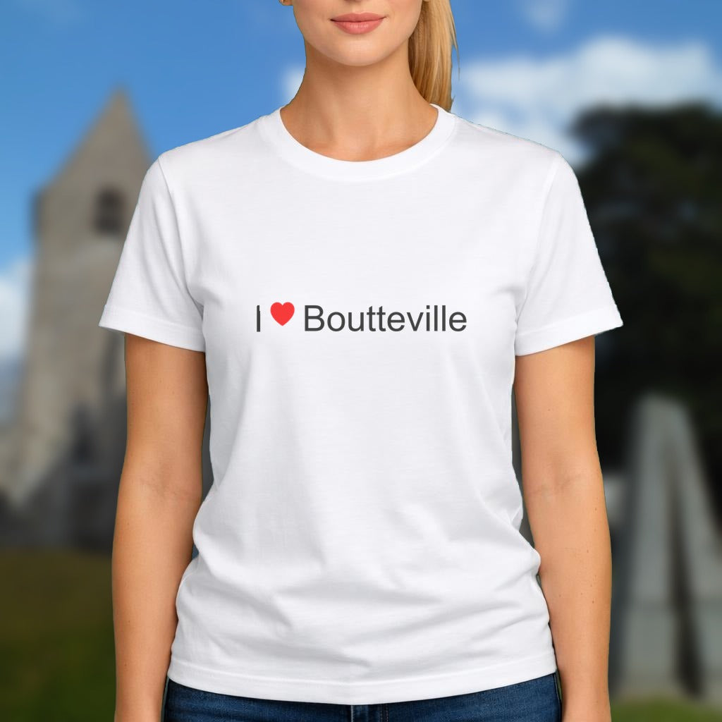 T-shirt I love boutteville