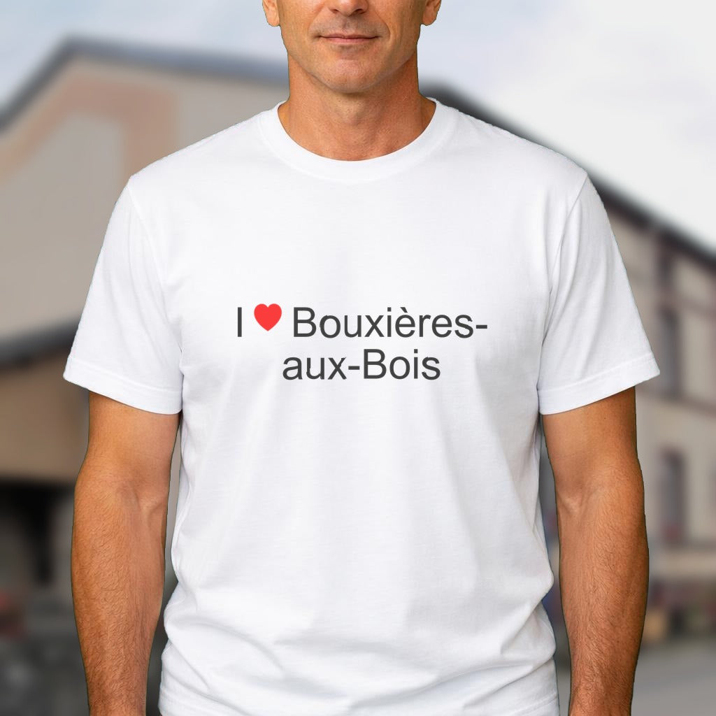 T-shirt I love bouxières-aux-bois