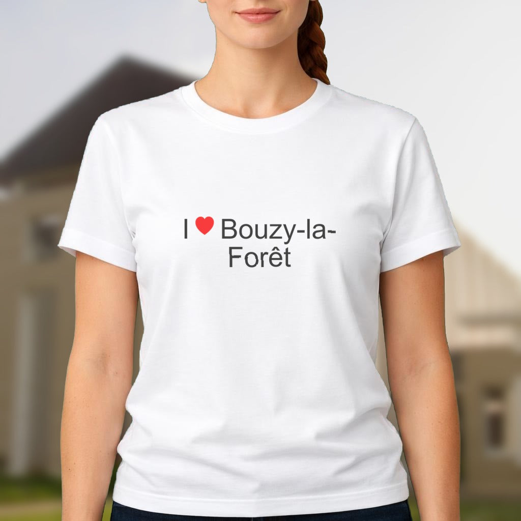 T-shirt I love bouzy-la-forêt